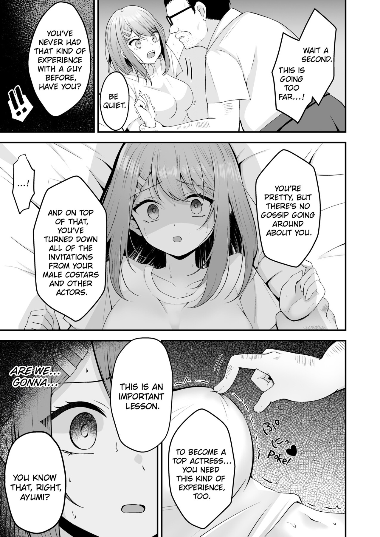 Hentai Manga Comic-The Lead Actress Has Her Virginity Stolen by the Director...-Read-16